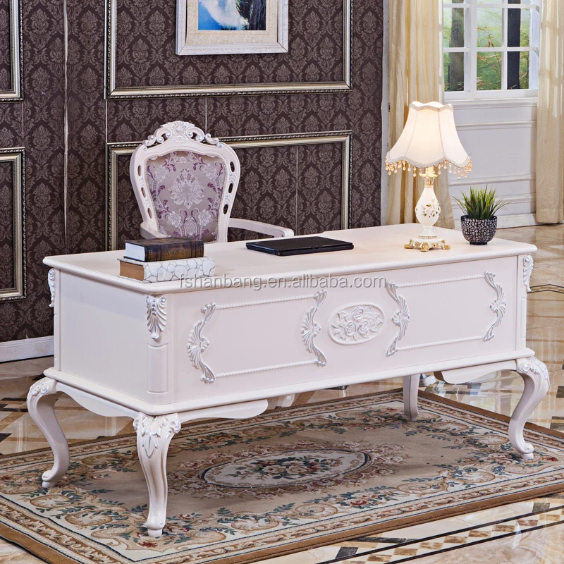 Bureau Baroque Blanc Avec Chaise Moderne Bureau Baroque Blanc Avec Chaise Moderne