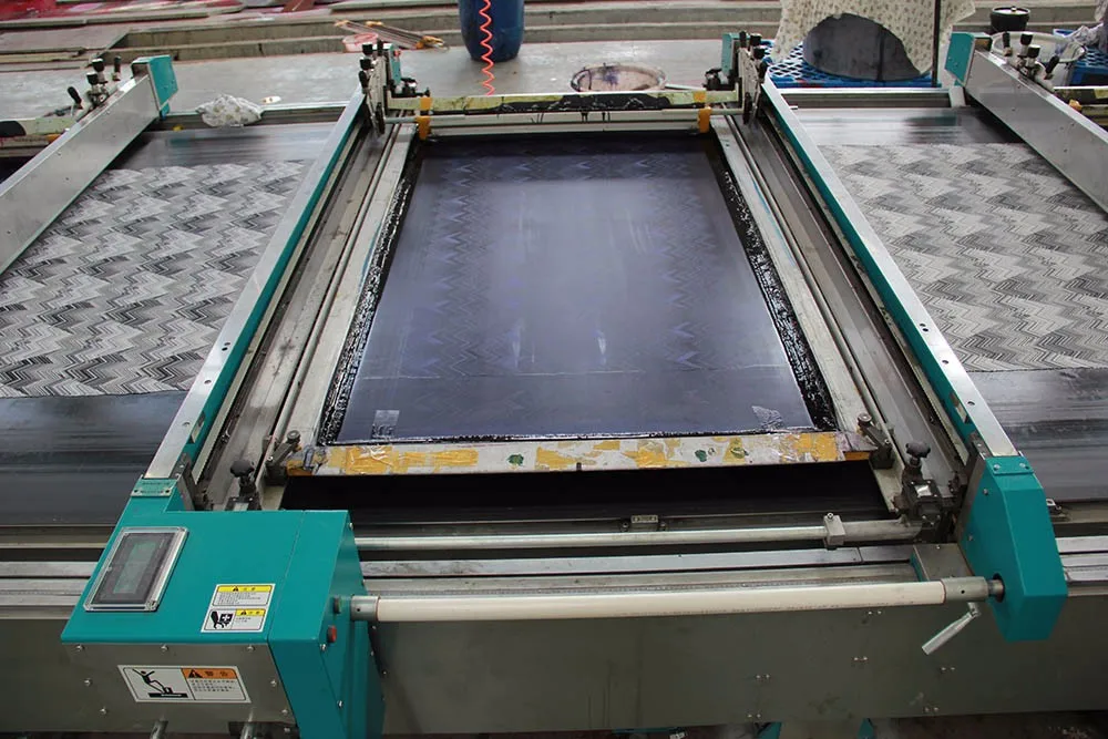 screen printing machine textile