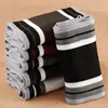 Fashion designer Men Classic Cashmere Scarf Winter Warm Soft Fringe Striped Tassel Shawl Wrap