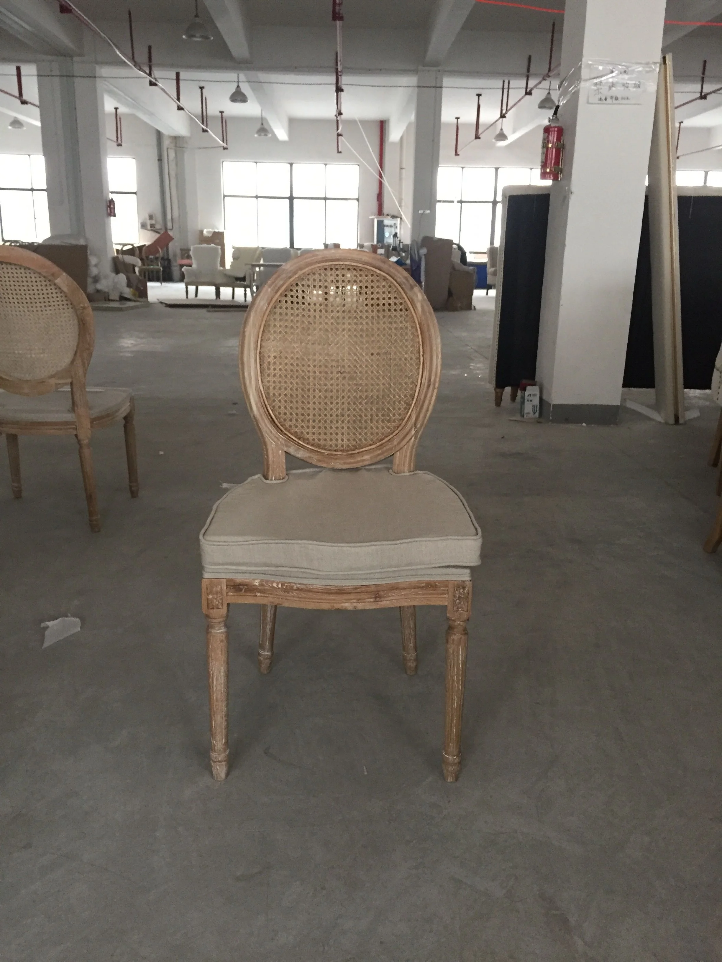 Event Rental Classic Rattan Round Back With Removable Cushion Wholesale