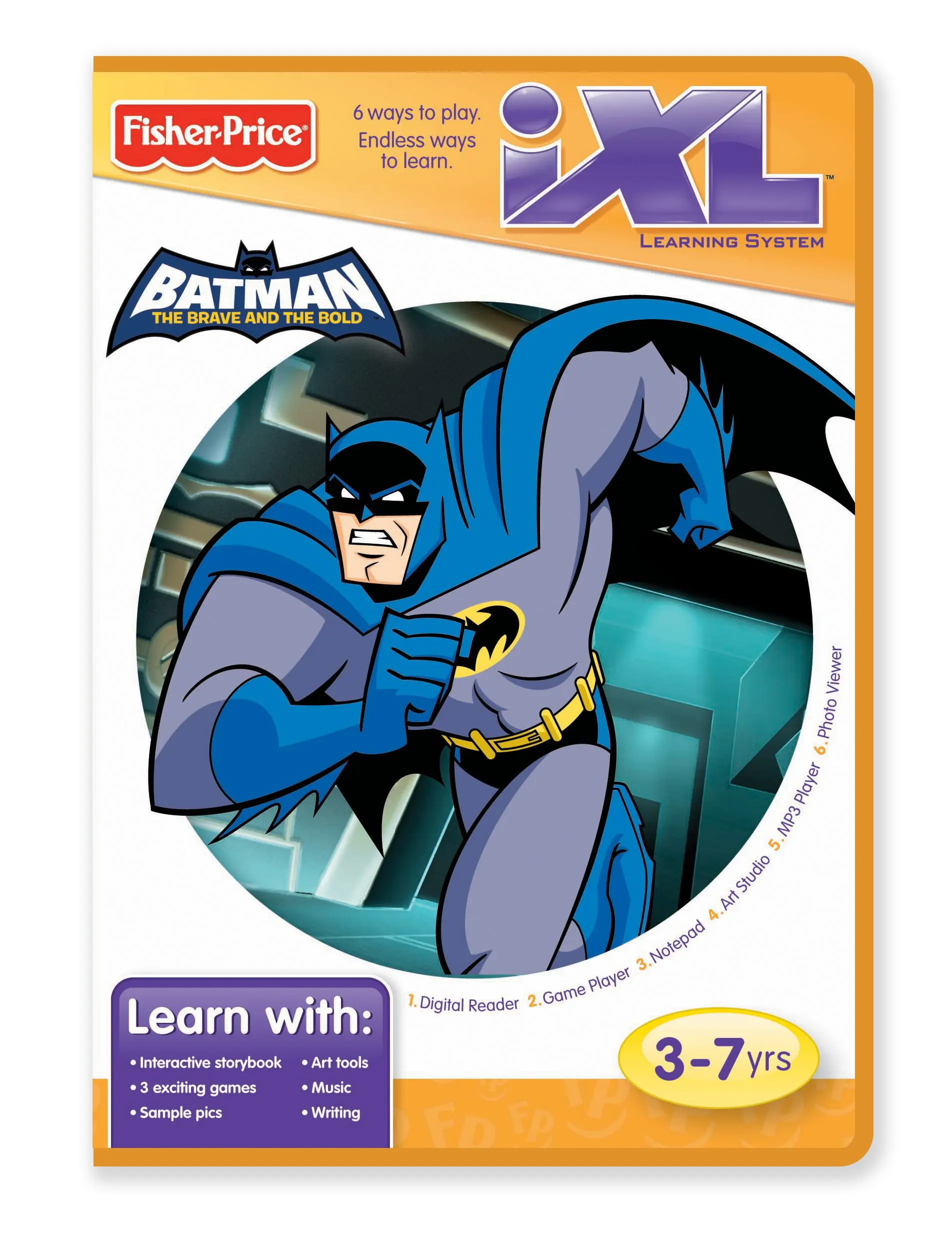 Buy FisherPrice iXL Learning System Software Batman The Brave and The