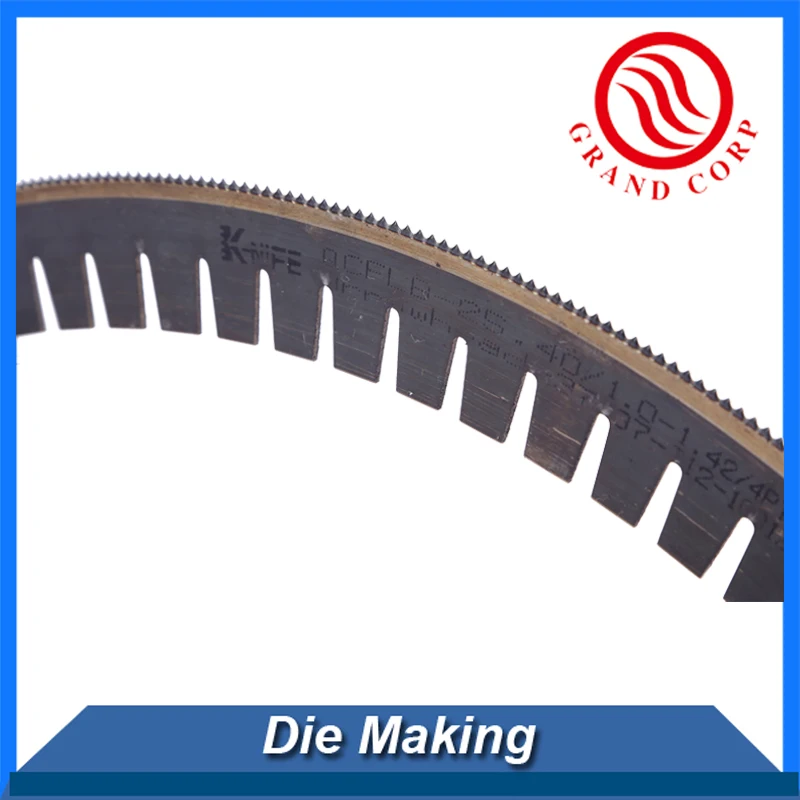 2pt 3pt Center Bevel Die Cutting Blade/steel Cutting Blade/0.71mm Steel