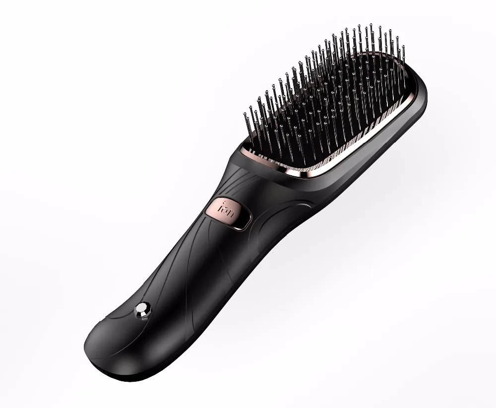 Portable Ionic Hair Brushes Electric Comb Ionic Styling Brush Battery