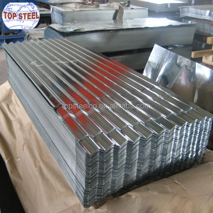 0.3mm 0.4mm Galvanized Corrugated Sheets Weight Steel Roofing Sheets