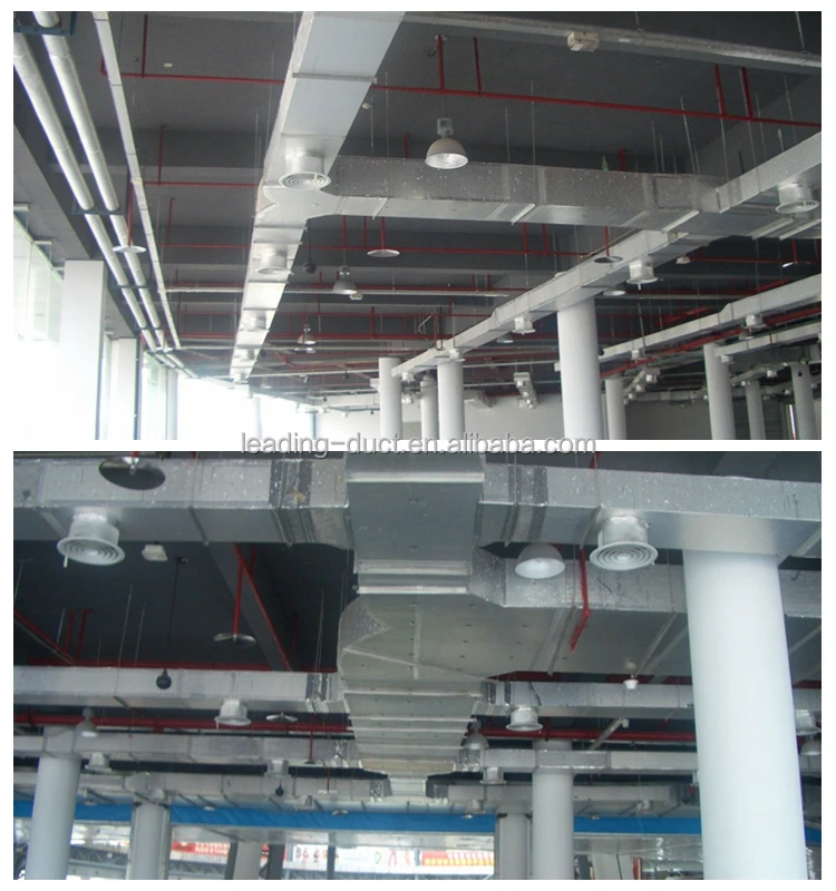 Pur Foam Pre Insulated Duct Board For Central Air Conditioning Duct