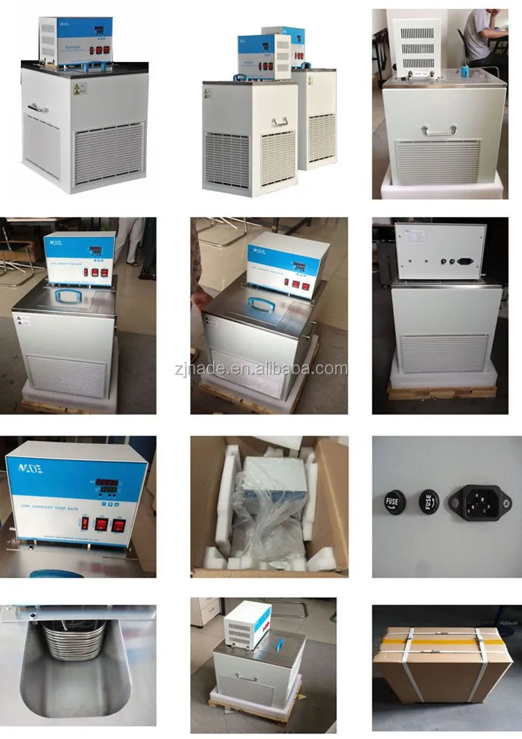 Nade portable dry bath circulating water chiller Digital Low constant Temp Bath NDC-8006 -80~100C 6L Dry Block Heaters