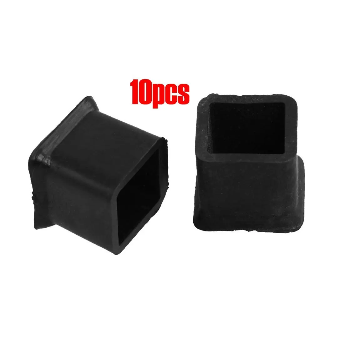 TOOGOO(R) 10 Pcs Furniture Chair Table Leg Rubber Foot Covers Protectors 20mm x 20mm