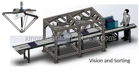 spider robot pick and place