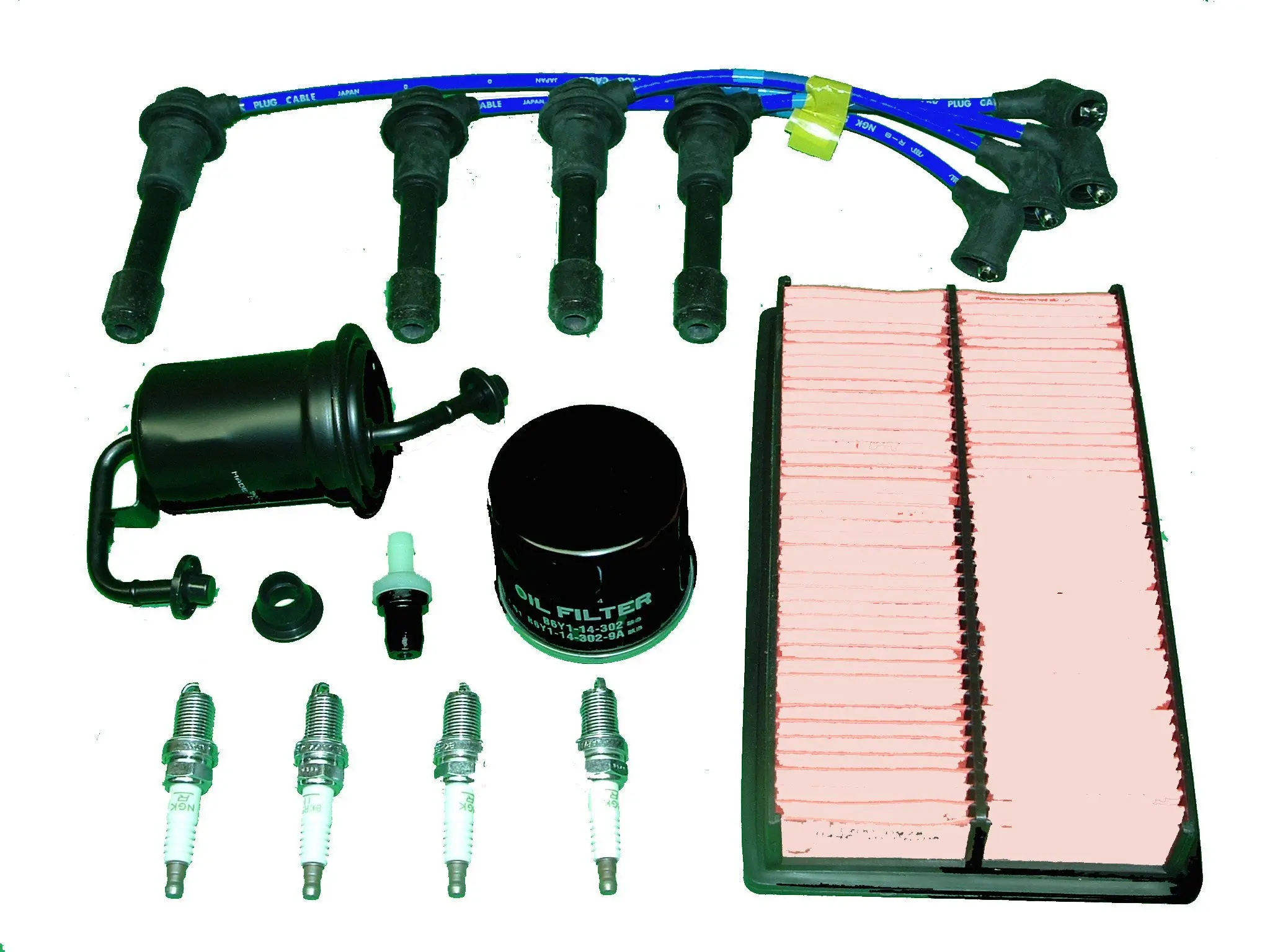 Get Quotations · TBK Tune Up Kit Mazda Miata MX5 1990 to 1993 Includes Oil Filter Air Filter Fuel