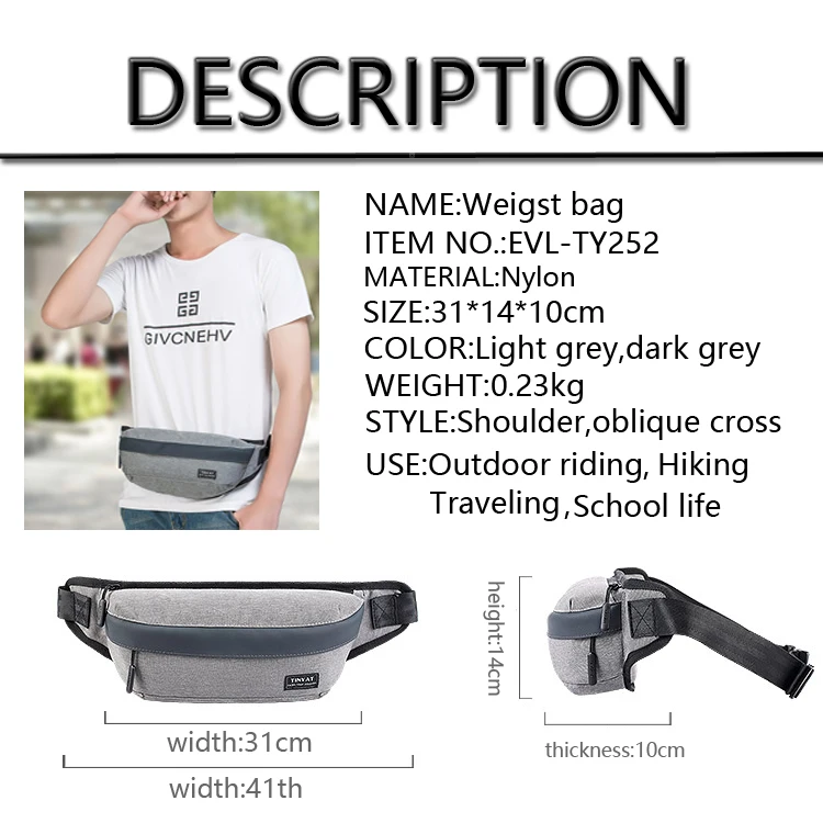 Mens Crossbody Small Fashion Supreme Custom Travel Rig Chest Bag - Buy Chest Bag,Custom Travel ...
