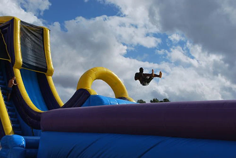 30ft inflatable water slide