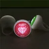 Custom multicolor oval glowing led finger ring,led shiny finger ring,light up led ring