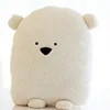 wholesale cotton insertable pillow bear face stuffed animals for warming hand