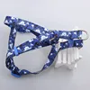 Custom fashion polyester Y shape sublimation print safety pet dog harness