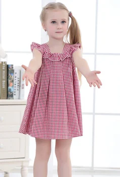 cotton check frock designs for ladies