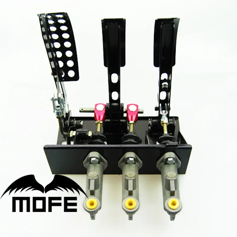 Universal Racing Car Top Mount With 2 Pedal Brake Pedal Kit Hydraulic