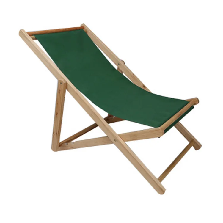 Wooden Folding Chair Seat Outdoor Camping Leisure Picnic Beach Chair