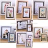 7 colors set photo picture frame affordable luxurious black stripe edge picture frame sets custom size photo frames