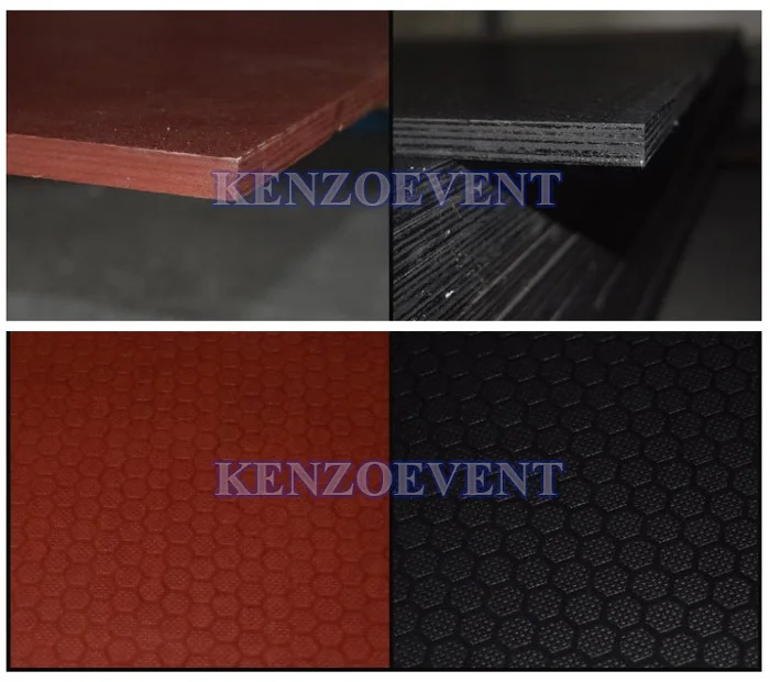 Aluminum dance stage deck platforms adjustable