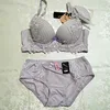 Low price Korean and Japanese stylish sexy push up girl bra panties sets