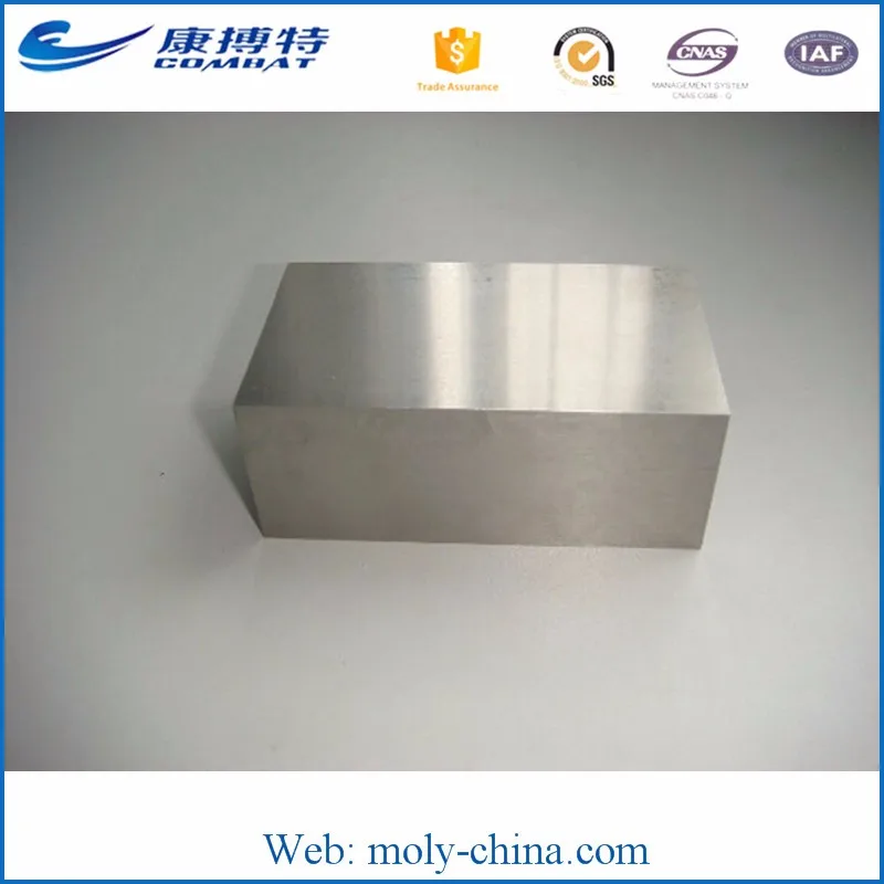 Tungsten Material And Ingot Shape 2 Inch Tungsten Cubes/ Per Kg Price
