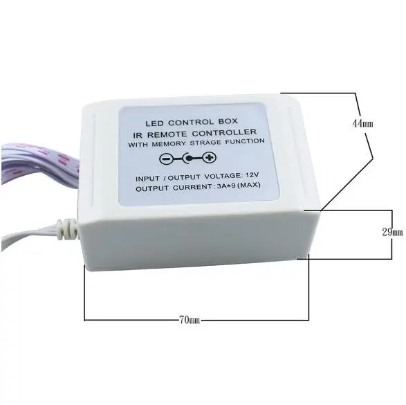 DC12V LED Strip RGB controller IR 25 KeyS Led Strip Running Light Remote Controller