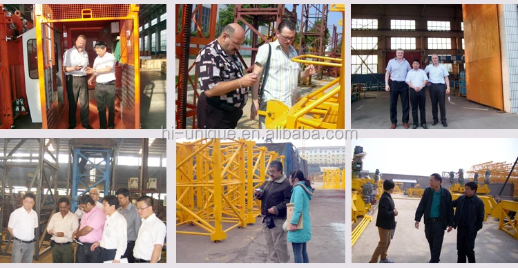 large construction tower crane