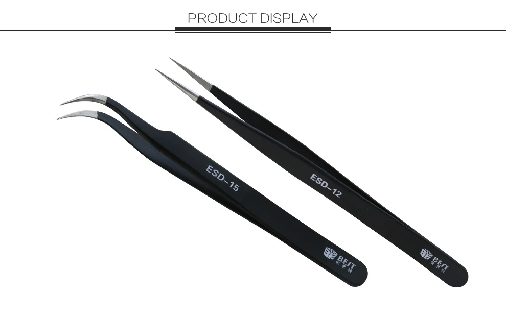 Best Brand High Precision Anti Static Tweezers For Mobile Computer
