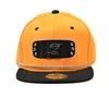 Punk Iron Ring Flattened along Baseball Hip-hop Hat Naruto Animation Cap sport cap
