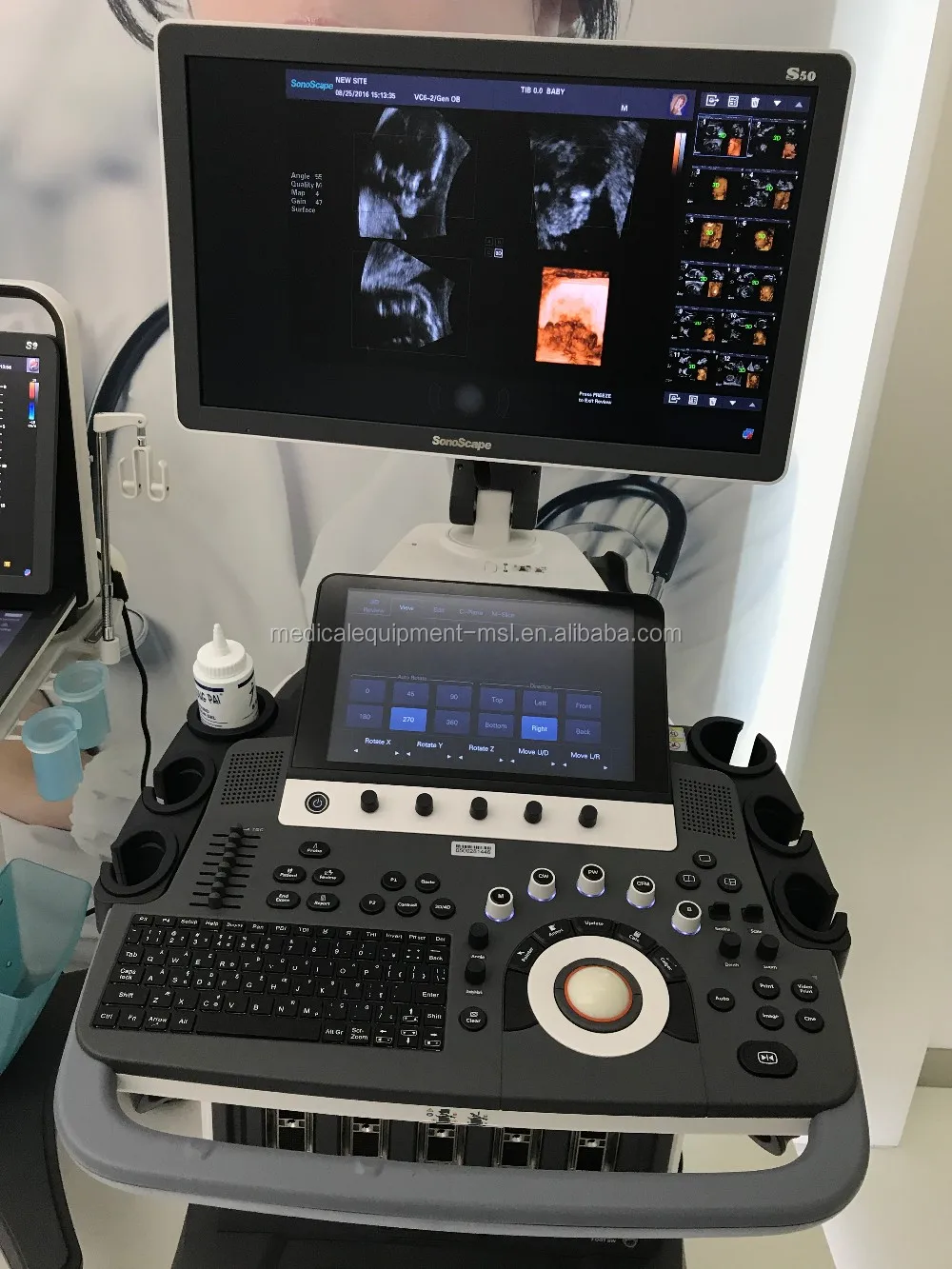 Sonoscape S50 4d Color Doppler Ultrasound Equipped With A Wide Band ...