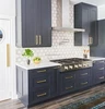 High end modern design custom new model pvc kitchen cabinet door price