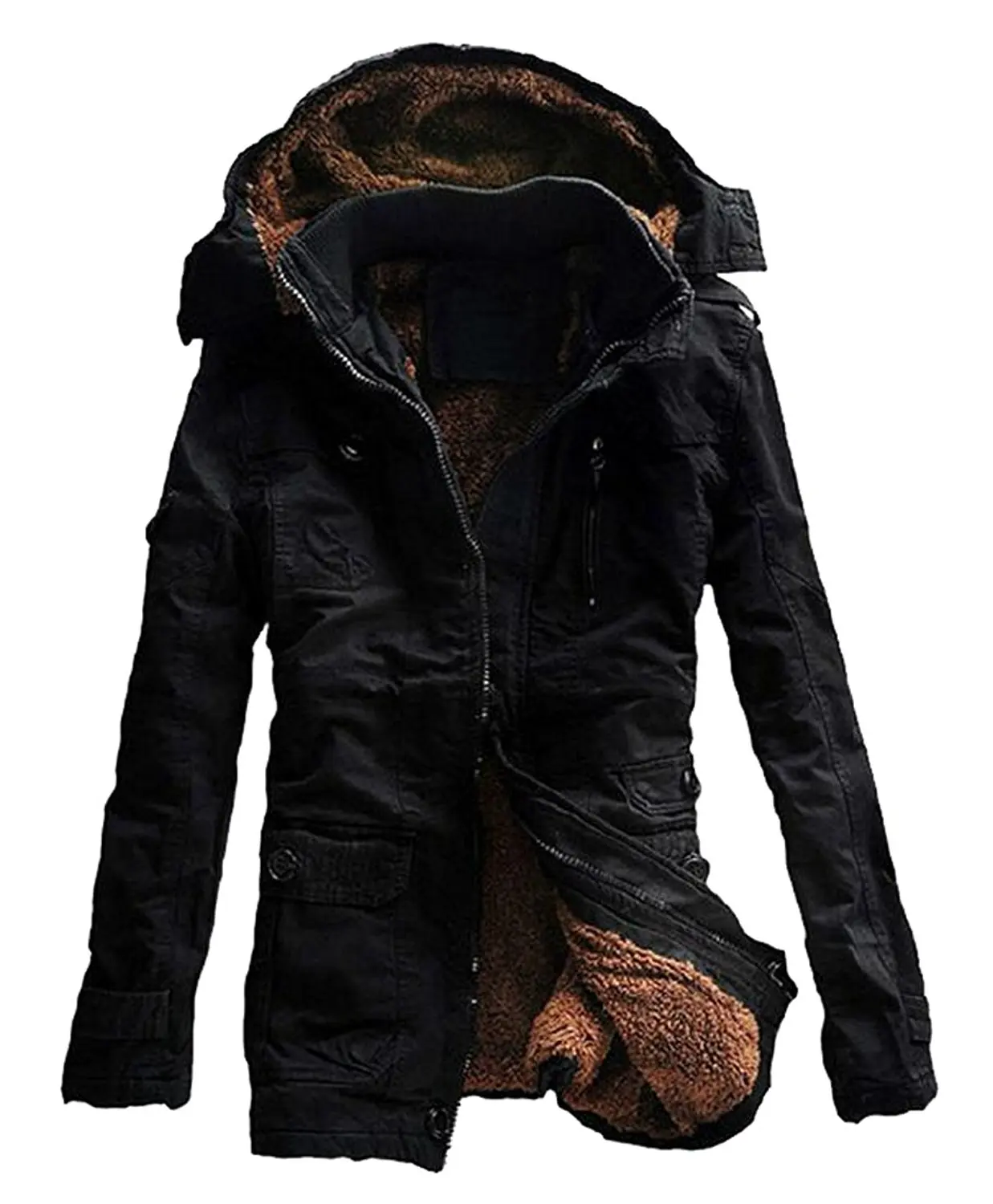 Куртка с капюшоном Coco Trench 31, черная