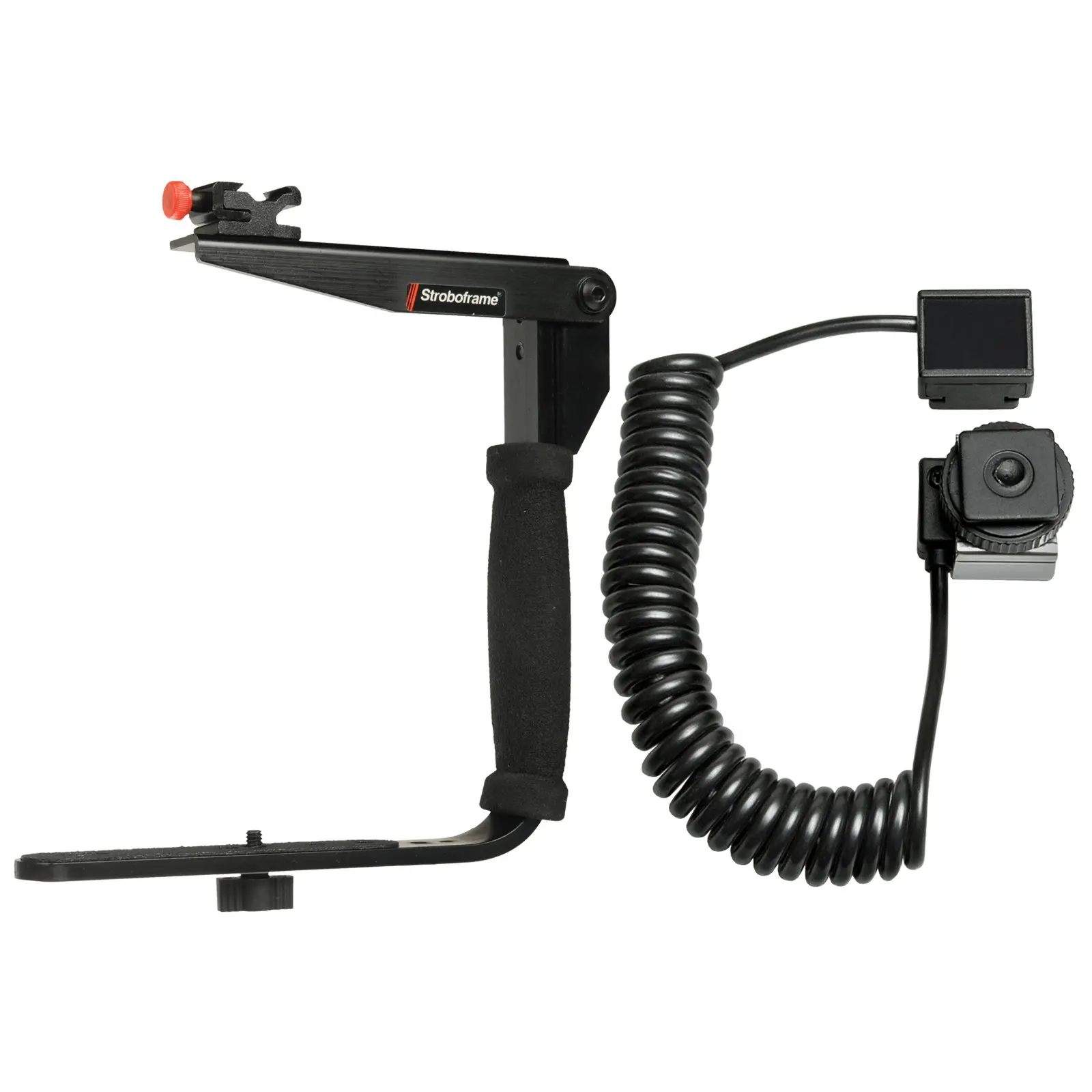 E-5 E-PM2 180 Degree Quick Flip rotating Flash Bracket /& Heavy Duty Off-Camera Flash Cords that Stretch to 3 Feet for Olympus OM-D E-P2 E-P1 E30 and E-620 cameras /& More E-P15 E-P5