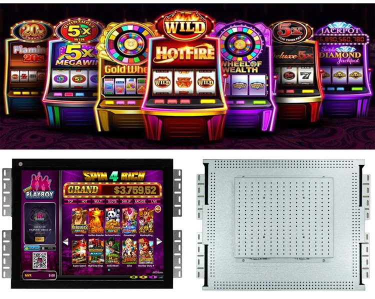 17 inch POG WMS game monitor for game machine casino