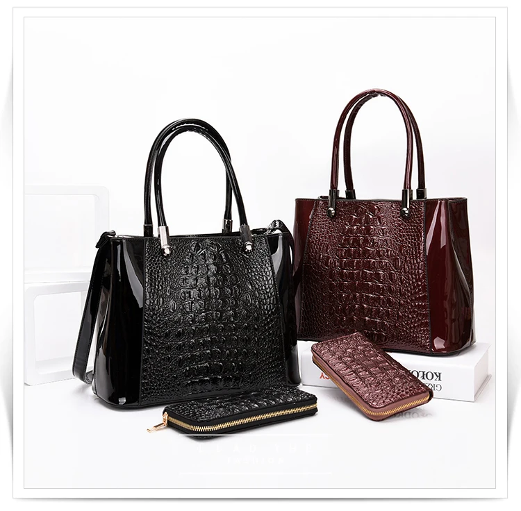 2019 Fashion Hot Sale Leather Two Sides Women Shoulder Bag - Buy Two ...