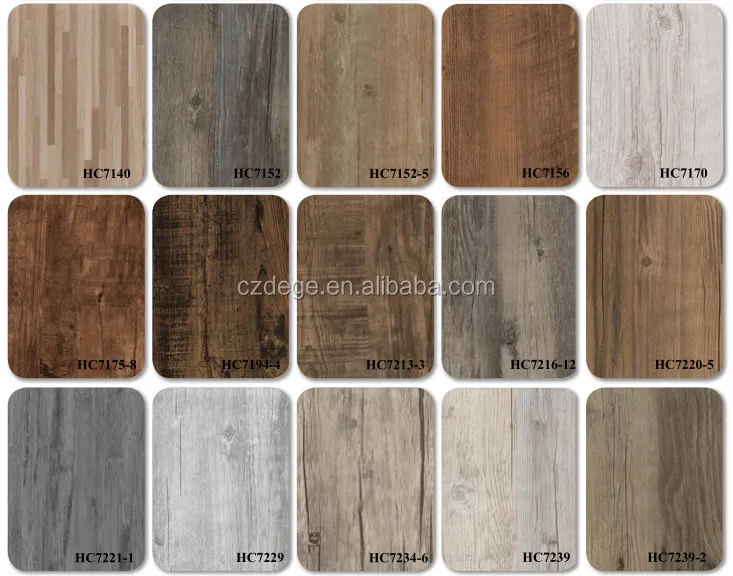 100 Waterproof Vinyl Plank Flooring Wood Look Rubber Flooring