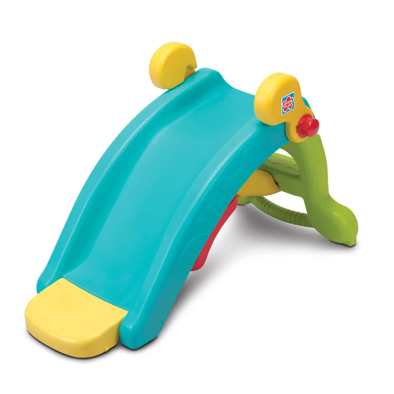 Combination Kids Indoor Playground Plastic Slides Kids Indoor