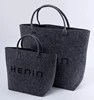 china suppliers custom logo printable felt handbag non woven tote bag shopping bag