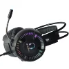 custom free samples high quality 7.1 gaming headset with RGB light