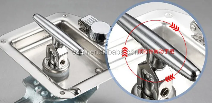 Edelstahl Elektrische Tür Schrank Blendenschloss/metall Flache