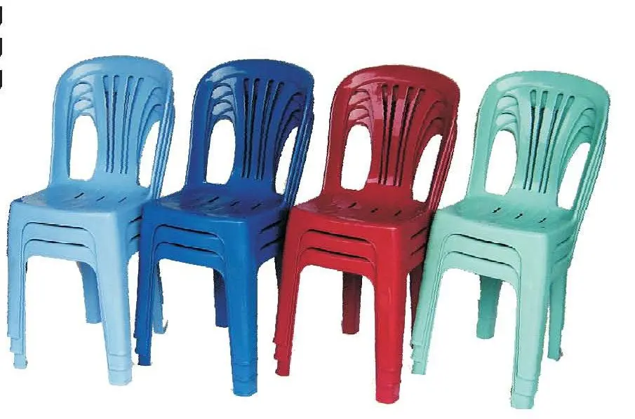 plastic chairs