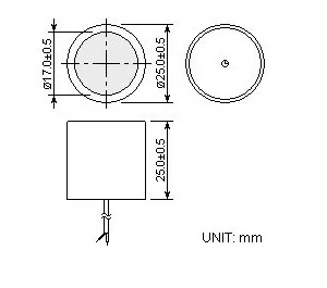 Dual Use 125KHz High Frequency Ultrasonic Liquid Level Sensor