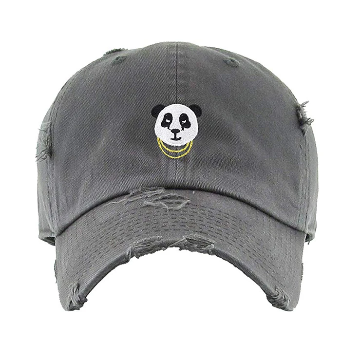 Custom Embroidery Panda Dad Hat 