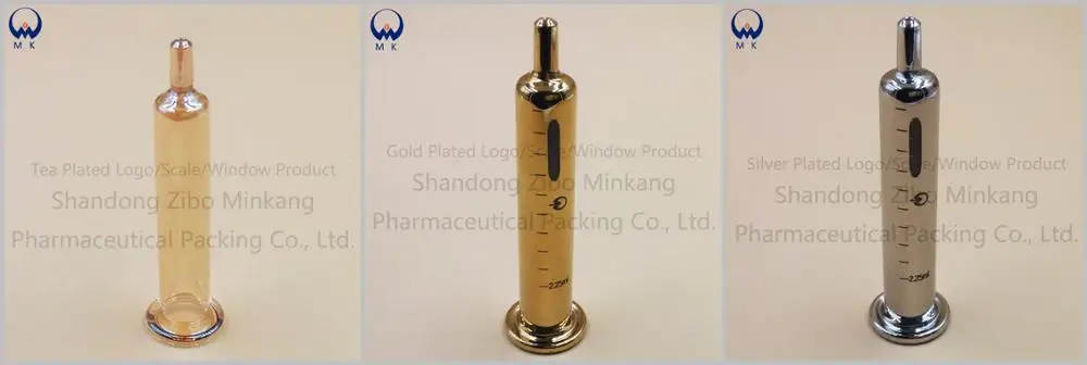 manufacturer hot sale OEM Prefilled glass syringe