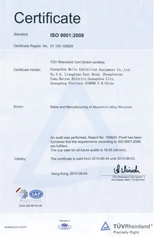 aluminium alloy structure