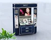 Customized cosmetics display stand acrylic, wooden cosmetic acrylic display shelves