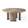 2019 Latest Fashion Design Simple Wooden Rectangular or Round Dining Table for hotel villa meeting room tables
