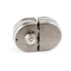 stainless steel shower door frameless sliding glass door lock