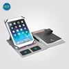 Leather Power Bank Tablet Protfolio with Flash Disk/USB
