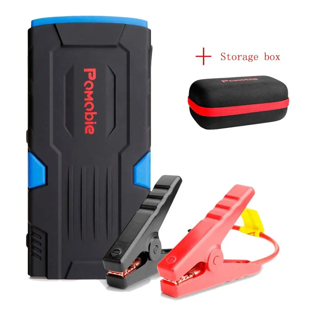 As Shown, 300 Amp Multifunctional Car Jump Starter with 1000 Times Cycle Life Portable External Battery Charger 300A Peak Emergency Auto Heavy Duty Jumper for Sedan Truck,Van,SUV Laptop and More